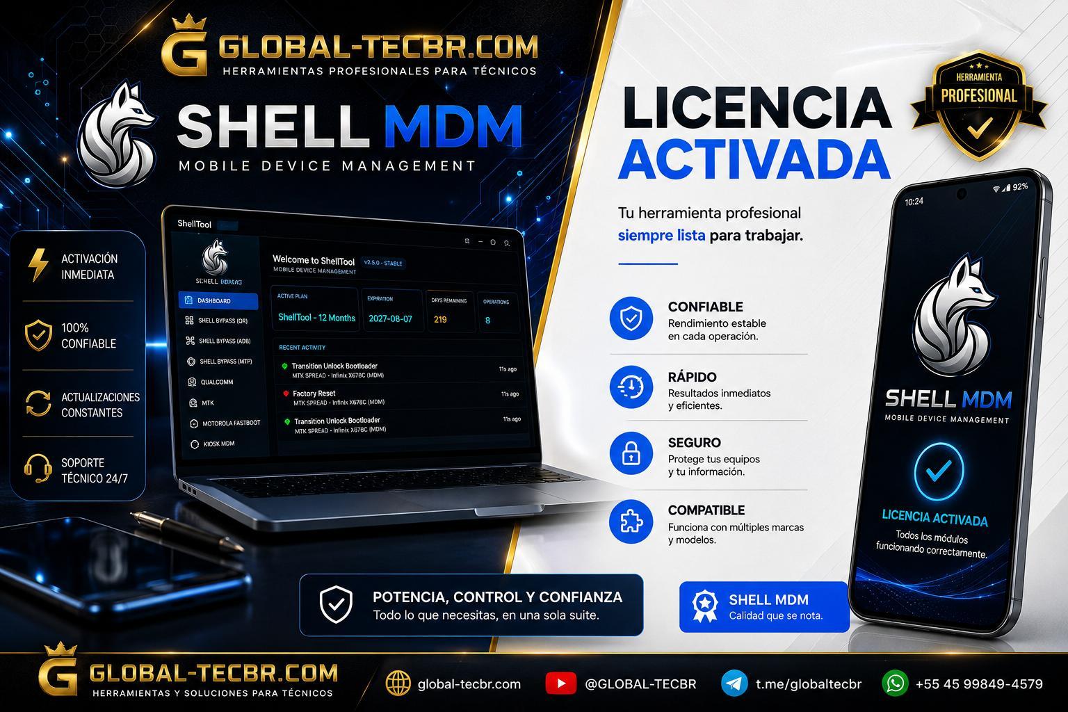 ShellTool - 6 Months  (Activación) Instant ✅