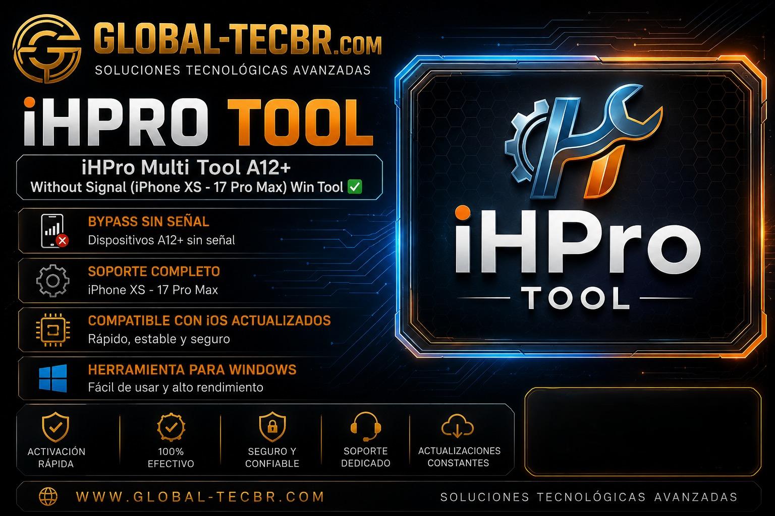 iHPro Ramdisk A12-A13 - Passcode Bypass with Signal + Owner Info (Windows Tool)✅️